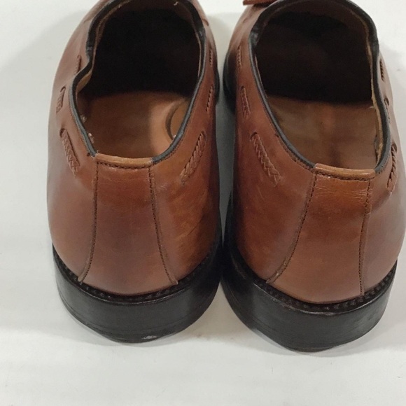 Men’s Allen Edmonds Pembrook Chili Leather Tassel Loafers Size 9.5D main image 5